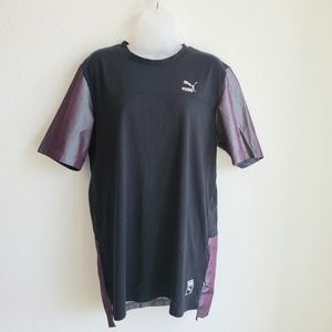 Puma Retro Metallic Purple tee